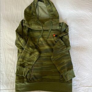 Aviator Nation Green Camo Sweater